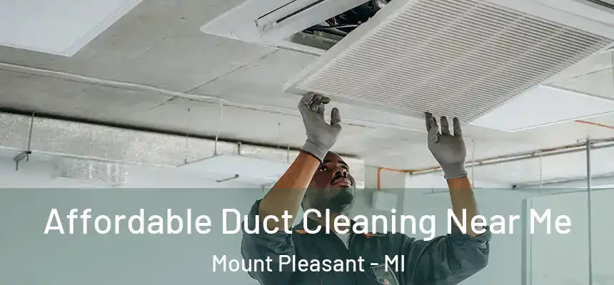 Affordable Duct Cleaning Near Me Mount Pleasant - MI