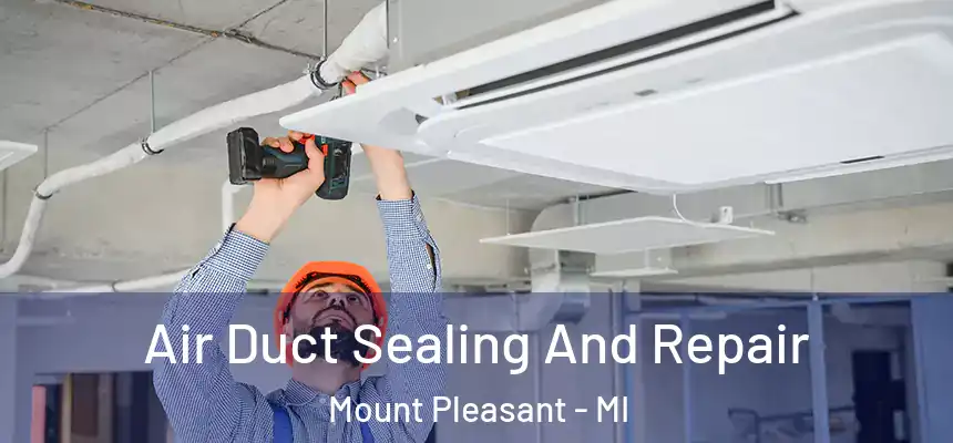Air Duct Sealing And Repair Mount Pleasant - MI