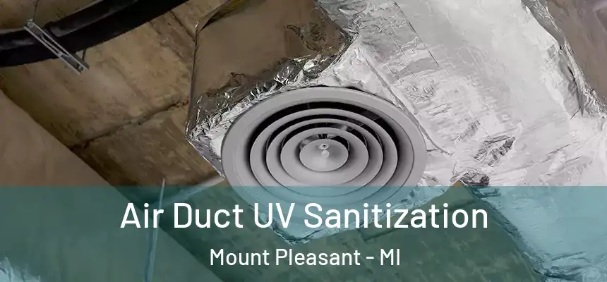 Air Duct UV Sanitization Mount Pleasant - MI
