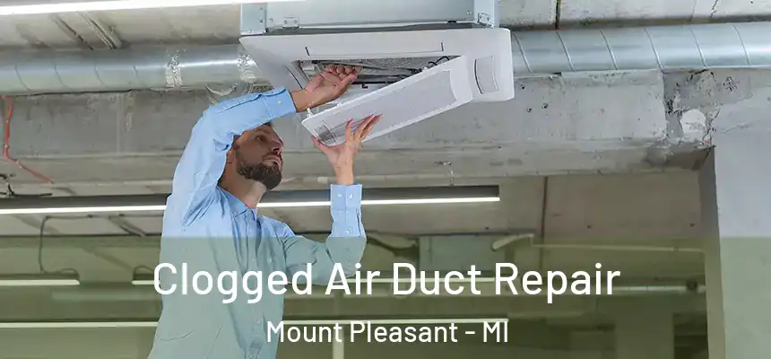 Clogged Air Duct Repair Mount Pleasant - MI