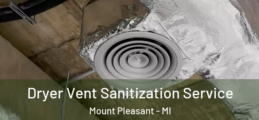  Dryer Vent Sanitization Service Mount Pleasant - MI